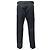 Pantalones rectos de algodón negro con acento de hebilla Web de Gucci - vista 3