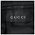 Pantalones rectos de algodón negro con acento de hebilla Web de Gucci - vista 4