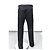 Pantalones rectos de algodón negro con acento de hebilla Web de Gucci - vista 7