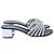 Sandali in pelle argentata decorati con cristalli Giuseppe Zanotti Argento Metallico