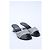 Sandali in pelle argentata decorati con cristalli Giuseppe Zanotti Argento Metallico - vista 13