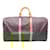 Louis Vuitton Keepall 55 Monogram Bag Brown Cloth  ref.2257998