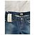 Armani Denim Jeans Navy Blue Rhinestone Logo - view 2