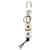 Louis Vuitton Metal Plastic PVC Porte Cles Dice Keyring M66734 Silvery Metallic Silver  ref.2258318