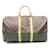 Louis Vuitton Keepall 50 Monogram Boston Bag Brown Cloth  ref.2258388