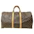 Louis Vuitton Keepall Monogram Boston Bag Brown Cloth  ref.2258722