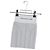 Falda Mini Elástica con Logo Alexander Wang en Algodón Gris - vista 4
