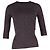 Maje Rippstrickpullover aus metallischem burgunderfarbener Viskose Bordeaux