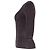 Maje Rippstrickpullover aus metallischem burgunderfarbener Viskose Bordeaux - Ansicht 2