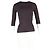 Maje Rippstrickpullover aus metallischem burgunderfarbener Viskose Bordeaux - Ansicht 4