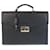 Prada Saffiano Briefcase Leather Business Bag 501862 Black  ref.2259155