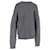 Grauer Wollpullover mit Rundhalsausschnitt von Balenciaga - Ansicht 3