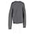Grauer Wollpullover mit Rundhalsausschnitt von Balenciaga - Ansicht 8