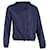  Tod's Zipped Hooded Windbreaker Jacket in Navy Blue Polyamide Nylon  ref.2259310