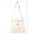 Borsa a mano in cashmere bianco con placca logo Prada Crudo - vista 12