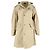 Apc Abrigo parka con capucha A.P.C. en algodón beige