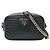 Prada Diagramme Leather Shoulder Bag