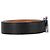 Hebilla de cinturón Hermès Constance & correa reversible de 38 mm en cuero negro - vista 2