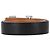 Hebilla de cinturón Hermès Constance & correa reversible de 38 mm en cuero negro - vista 3