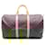 Louis Vuitton Keepall 50 Monogram Boston Bag Brown Cloth  ref.2260096