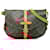 Saumur Louis Vuitton Monogram Perfo Sommeur 30 Shoulder Bag M93998 Brown Cloth  ref.2260678