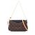 Borsa Pallas Monogram 2 in 1 Louis Vuitton M44058 Marrone