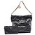 Bolsa tote de couro Chanel 22 Preto