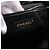 Bolsa tote de couro Chanel 22 Preto - vista 4