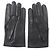 Hermès Hermes Serie Button Lamb Leather Gloves Black - view 3
