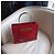 Borsa Balenciaga Cable Rossa in Pelle Rosso - vista 2