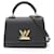 Louis Vuitton Leather Twist One Handle PM Bag M57093 Black  ref.2261522