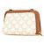 Céline Borsa a spalla in pelle PVC Triomphe di Celine Bianco - vista 2