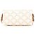 Céline Borsa a spalla in pelle PVC Triomphe di Celine Bianco - vista 3