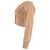 Brauner Woll-Cropped-Cardigan mit transparenter Passe von Alexander Wang Rot - Ansicht 2