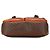 Céline Borsa 2 in 1 in pelle PVC Celine Macadam Marrone - vista 3