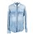 Camisa de denim western Tom Ford em algodão azul claro - vista 4
