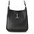 Hermès Hermes Vespa PM Leather Shoulder Bag Black