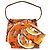 Hermès Hermes Silky City PM Omnibus et Dames Blanches Silk Leather Shoulder Bag Orange