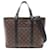 Louis Vuitton Weekend Tote PM Monogram 2way tote bag Brown Cloth  ref.2262684