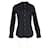 Camisa de botones Prada en algodón negro - vista 4