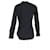 Camisa de botones Prada en algodón negro - vista 6