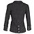 Timeless Blazer de Tweed Chanel en Algodón Negro - vista 3