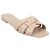 Mules Tribute de Saint Laurent en cuero suave beige