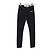 Off White Jeans de mezclilla negra de algodón estampado slim-fit Off-White Negro - vista 4