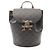 Céline Mochila de cuero con lona recubierta de PVC Celine Bonnie Triomphe