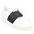 Zapatillas abiertas de piel de ternera Valentino Garavani Blanco