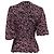 Blusa Wrap Ganni en viscosa con estampado floral - vista 4