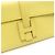 Hermès Borsa Clutch Hermes Jige Elan 29 in pelle Epsom Giallo - vista 3