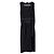 Boss Hugo Boss V-Ausschnitt Kleid aus schwarzem Polyester