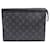 Louis Vuitton Pochette Voyage MM Monogram Clutch Bag Black Cloth  ref.2265136